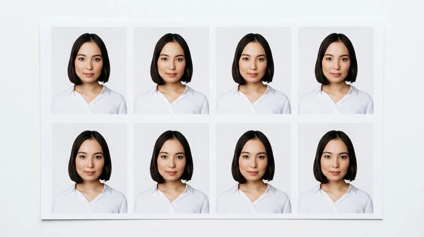 1x1 ID Photo (6 copies)