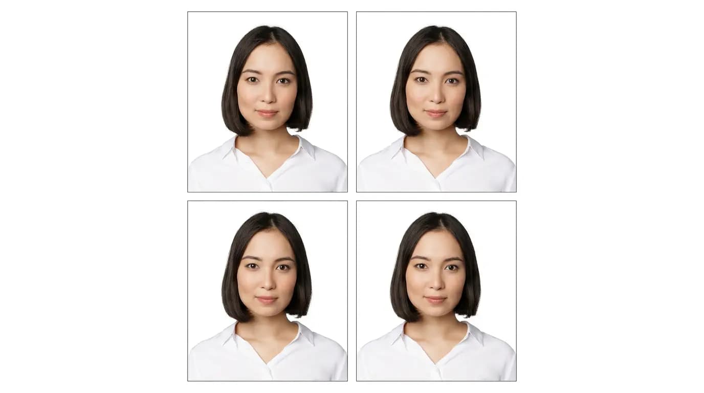 2x2 ID Photo (4 copies)