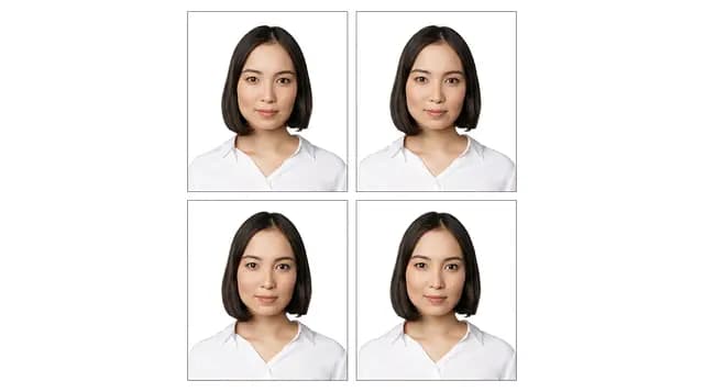 2x2 ID Photo (4 copies)