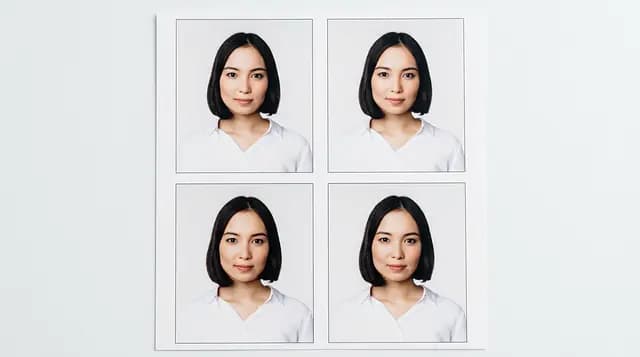Passport Size Photo (4 copies)